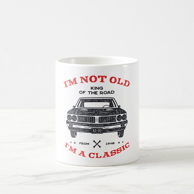 Mug Roi de la route depuis 1948 (Créateur téléchargé)