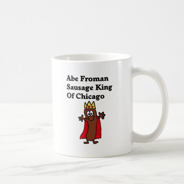 Mug Roi de saucisse d'Abe Froman de Chicago (Droite)