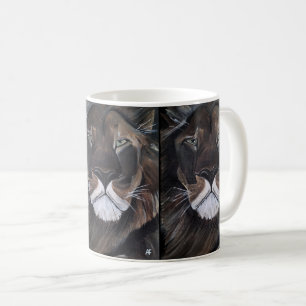 Mug Roi des bêtes Peinture d'Alfred Fox
