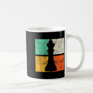 Mug roi des pièces d'échecs Joueur