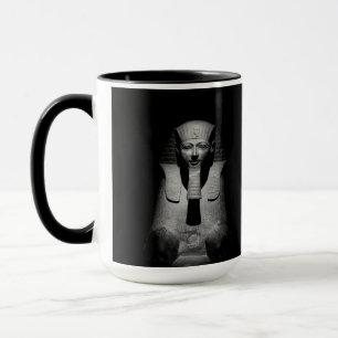 Mug Roi pharaon noir et blanc