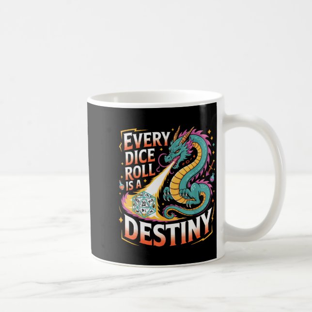 Mug Role Playing Gamer Rpg Master D20 Tabletop Funny R (Droite)