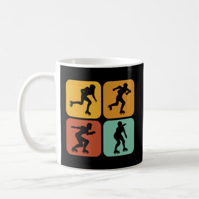 Mug Rollerblades esthétiques I Speed Patins I Inline S (Gauche)