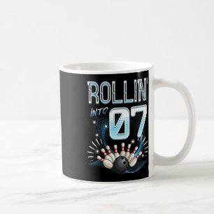 Mug Rollin' Into 7 Bowling Anniversaire 7e Bowler Anni