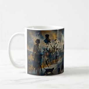 Mug Rolling Stone Lost Highway Surreal Art MugRolling