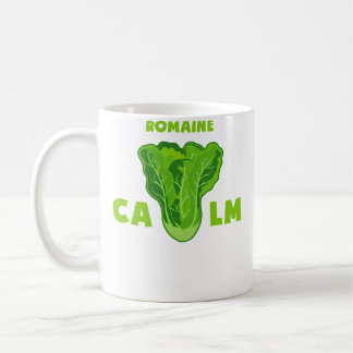 Mug Romaine Calm Lettuce Veggie Life Gardening Cooking