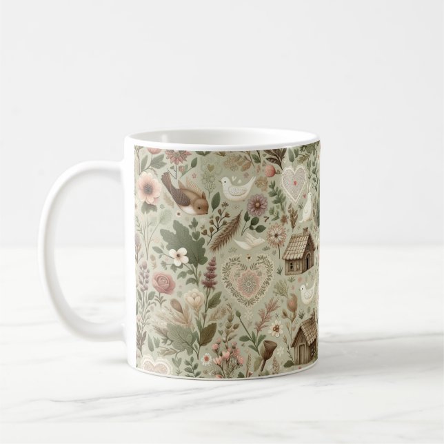 Mug Romance intemporelle : un classique de la Saint-Va (Gauche)