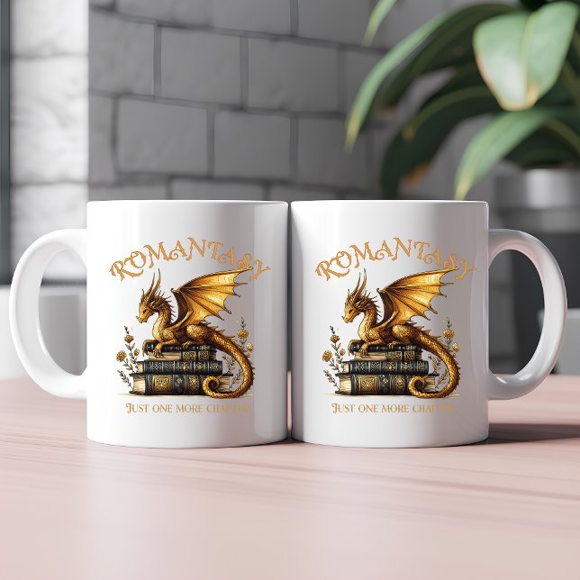 Mug Romantasy Dragon Books Juste un chapitre de plus (Créateur téléchargé)