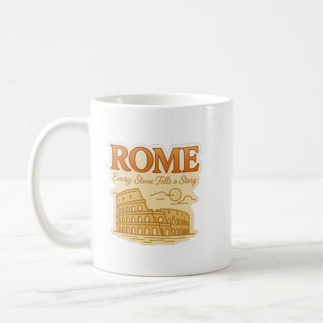 Mug Rome - Every Stone Tells a Story (Gauche)