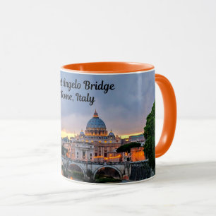 Mug Rome, Italie - Pont Saint-Angelo,