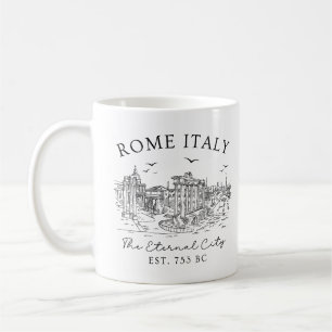 Mug Rome Italie Vintage - Temple Ruines T-Shirt