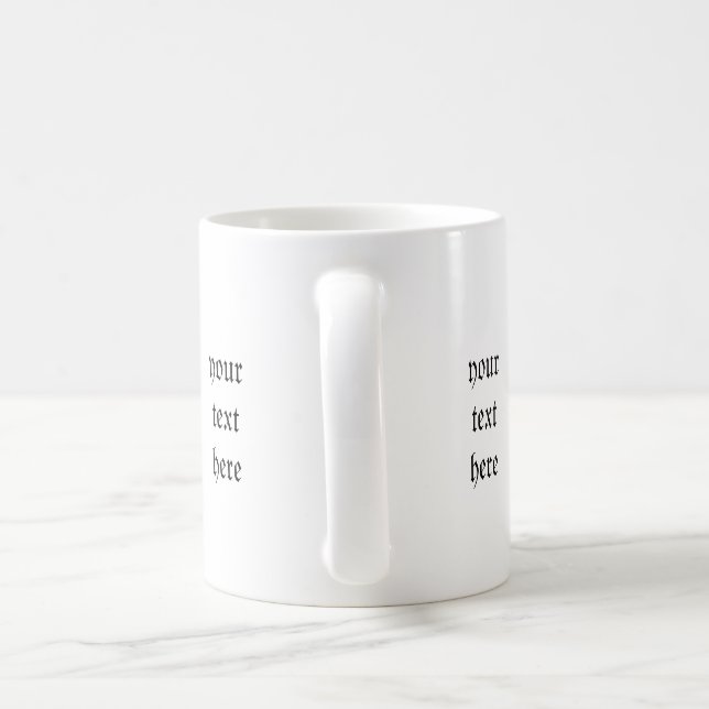 Mug Rome voyage ville personnalisée (Poignée)