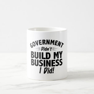 Mug Romney Ryan - le gouvernement n'a pas établi mes