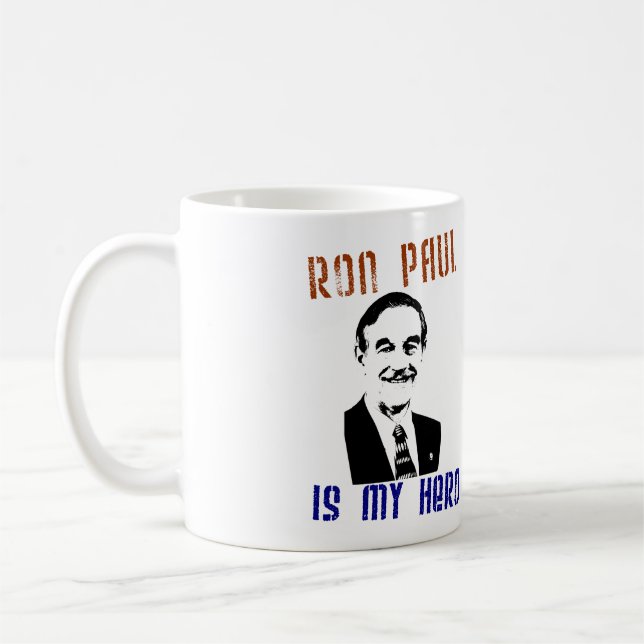 Mug Ron Paul est mon héros (Gauche)