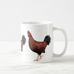 Mug Rooster rouge