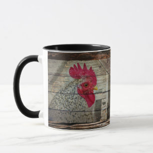 Mug Rooster Rustique poulet Coop Barne de la cuve