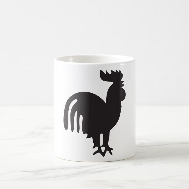 Mug Rooster Silhouette (Créateur téléchargé)