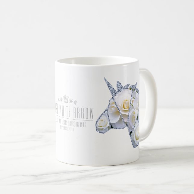 Mug Rosa White Arrow (Devant droit)