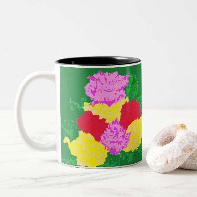 Mug - Rose (Avec donut)