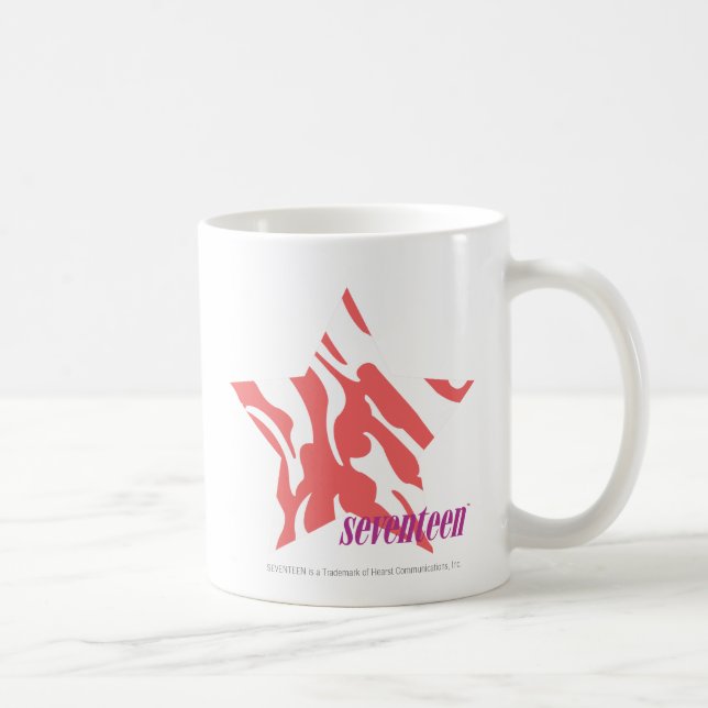 Mug Rose 3 de zèbre (Droite)