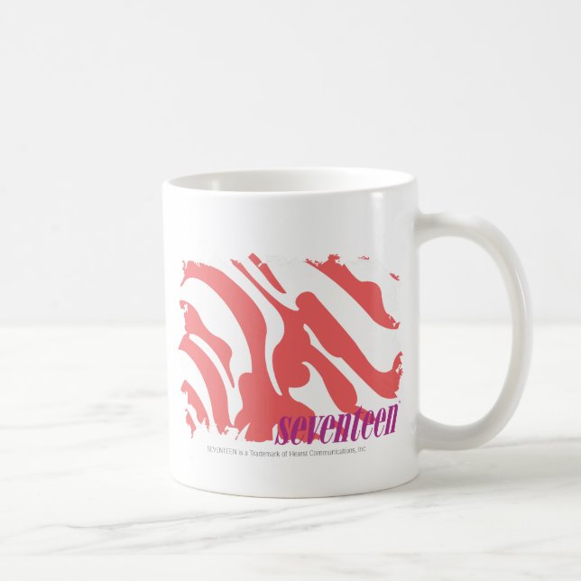 Mug Rose 4 de zèbre (Droite)