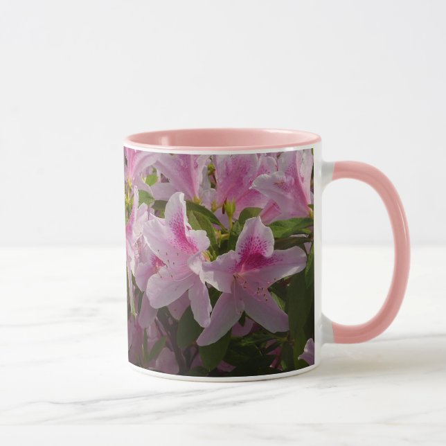Mug Rose Azalea Bush printemps floral (Droite)