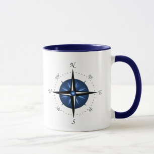 Mug Rose de boussole