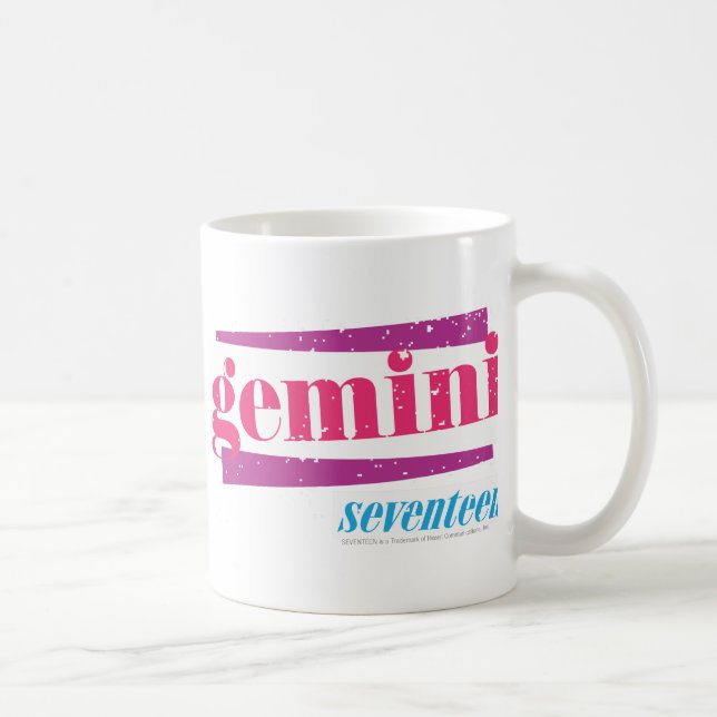 Mug Rose de Gémeaux (Droite)