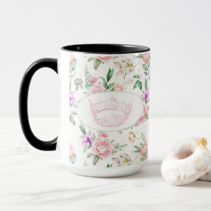 Mug Rose de la Couronne de l'Amérique Imprimer Musique