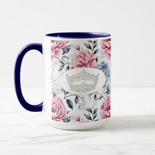 Mug Rose de la Couronne de l'Amérique Imprimer Musique