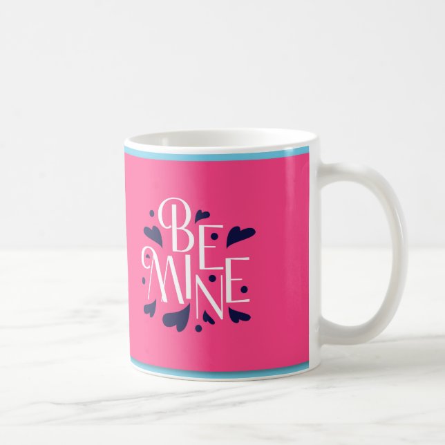 Mug rose doux - élégant et fonctionnel (Droite)