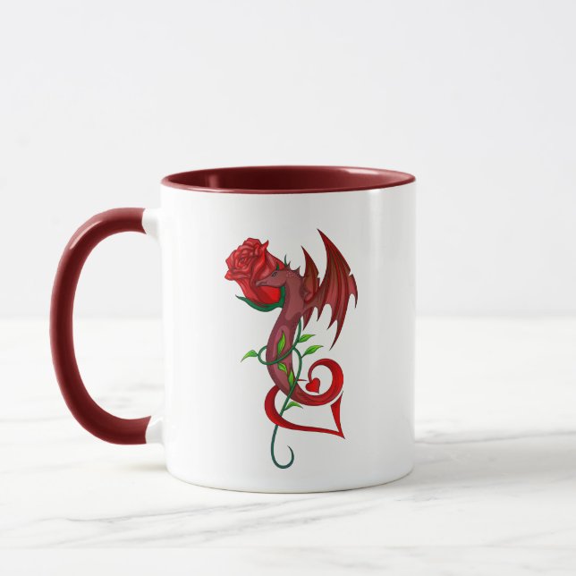 Mug Rose Dragon Lover (Gauche)