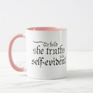 Mug rose égal créé