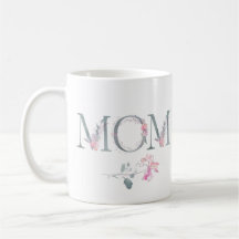 Rose Floral Maman Design avec des noms