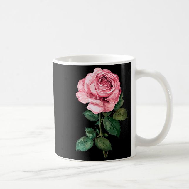 Mug Rose Graphic Premium Tri-blend  (Droite)