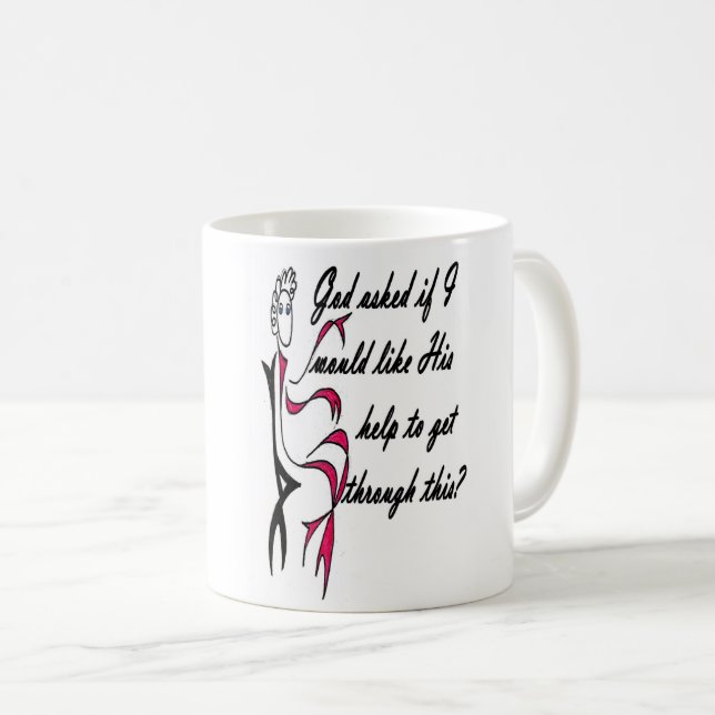 MUG ROSE LADY (Devant droit)