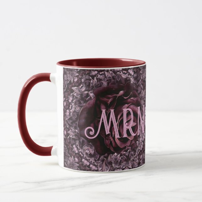 Mug Rose Mandala (Gauche)