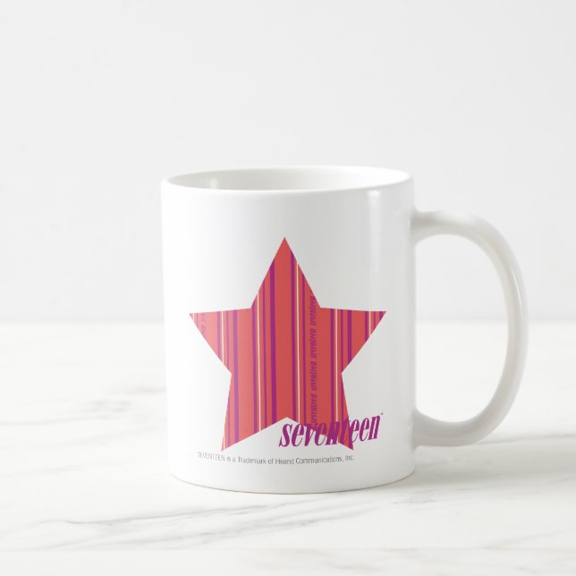 Mug Rose mince 4 de rayures (Droite)