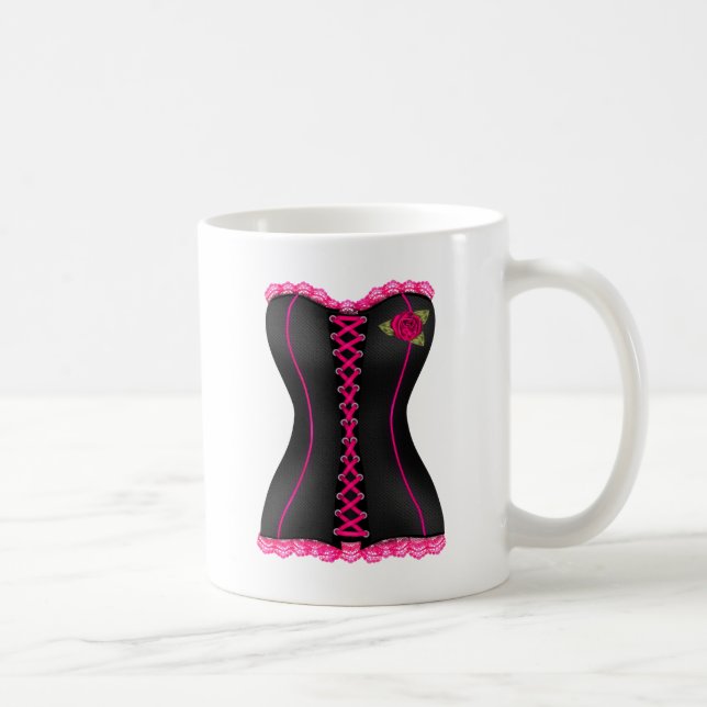 Mug Rose noire corse (Droite)