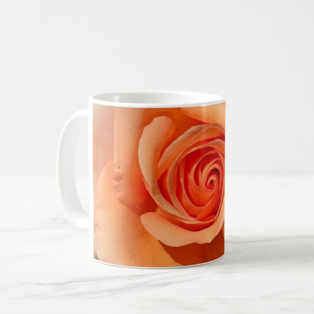 Mug Rose pêche (Devant gauche)
