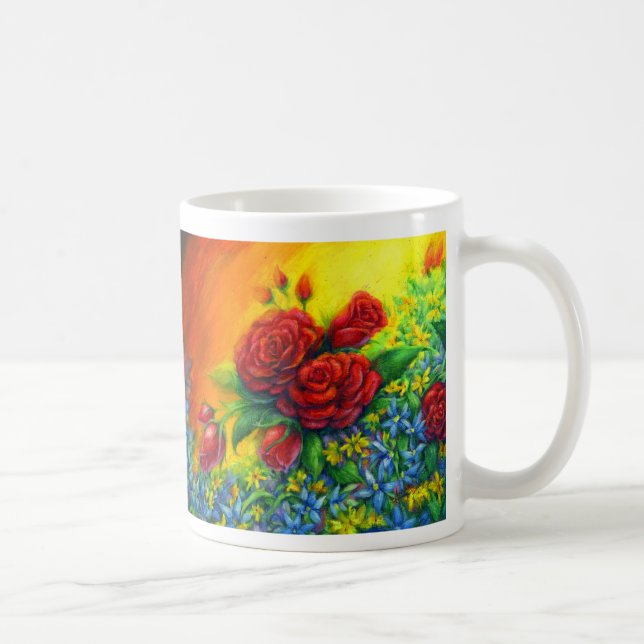 Mug Rose Plumage (Droite)
