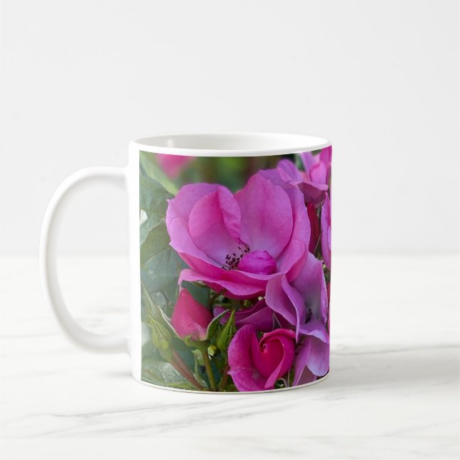 Mug Rose Rose Lavande (Gauche)