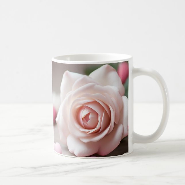 Mug Rose rose rose apaisant (Droite)