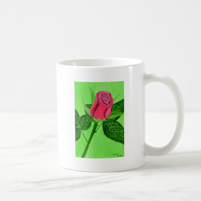 Mug Rose rouge (Droite)