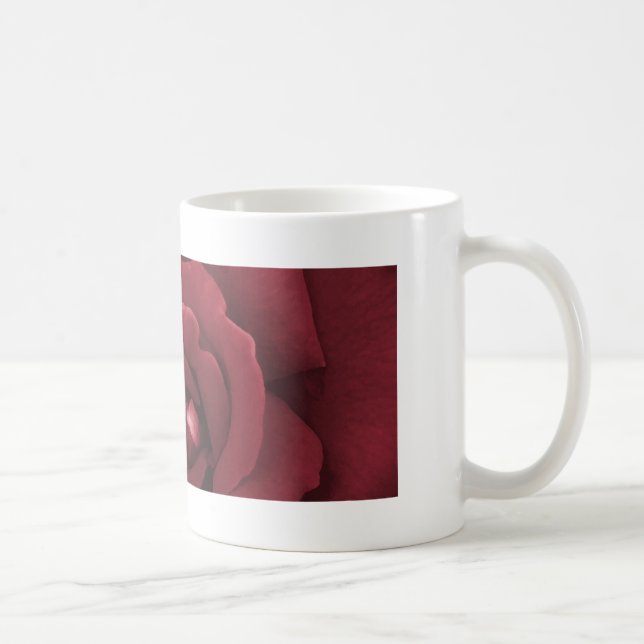 Mug rose rouge (Droite)