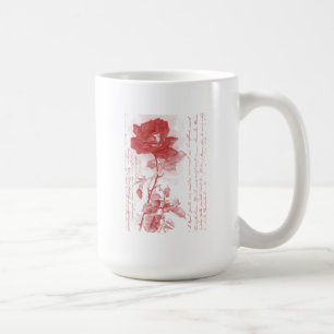 Mug Rose Rouge