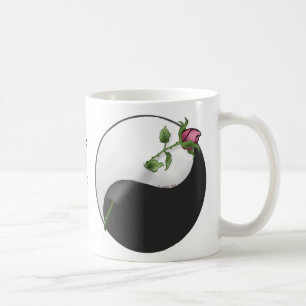 Mug Rose Yin Yang