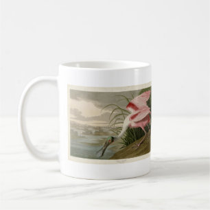 Mug Roseate Spoonbill from Audubon's Birds of America