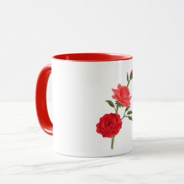 Mug Roses (Devant gauche)