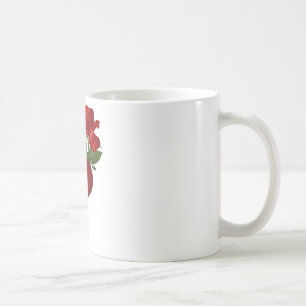 Mug Roses et Coeurs rouges étonnants